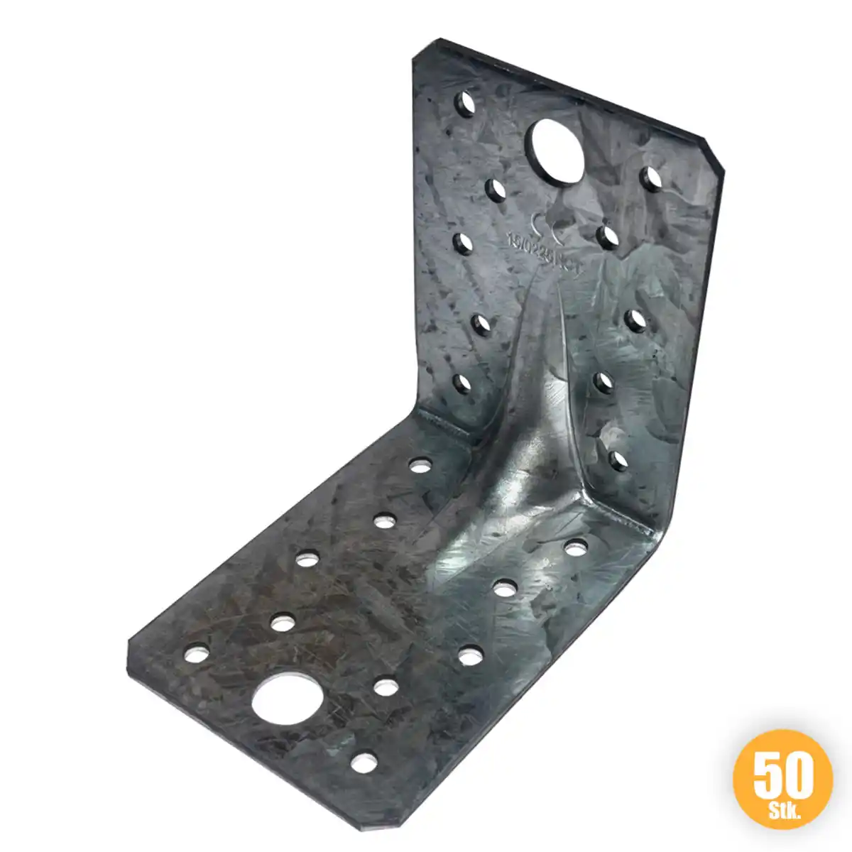 Bild 1 von Schwerlast-Winkelverbinder 50Stk. 90 x 90 x 65 x 2,5 mm