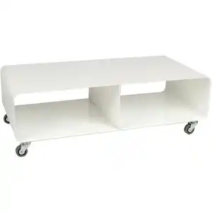 Kare-Design Tv-Element, Weiß, Metall, 90x30x42 cm, Kleinmöbel