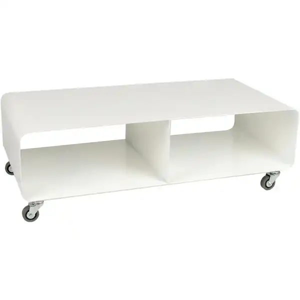 Bild 1 von Kare-Design Tv-Element, Weiß, Metall, 90x30x42 cm, Kleinmöbel