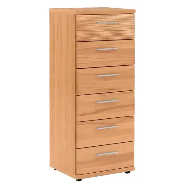 Bild 1 von Xxxl Kommode, Buche, Metall, Kernbuche, furniert,furniert, massiv,massiv, 6 Schubladen, 42x107x39 cm, Goldenes M, Made in Germany, DGM-Klimapakt, Typenauswahl, Wohnzimmer, Kommoden & Sideboards, Komm