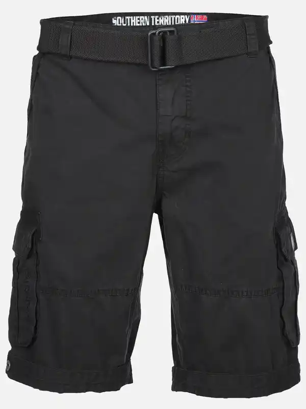 Bild 1 von Herren Cargoshort im Used Look Schwarz
