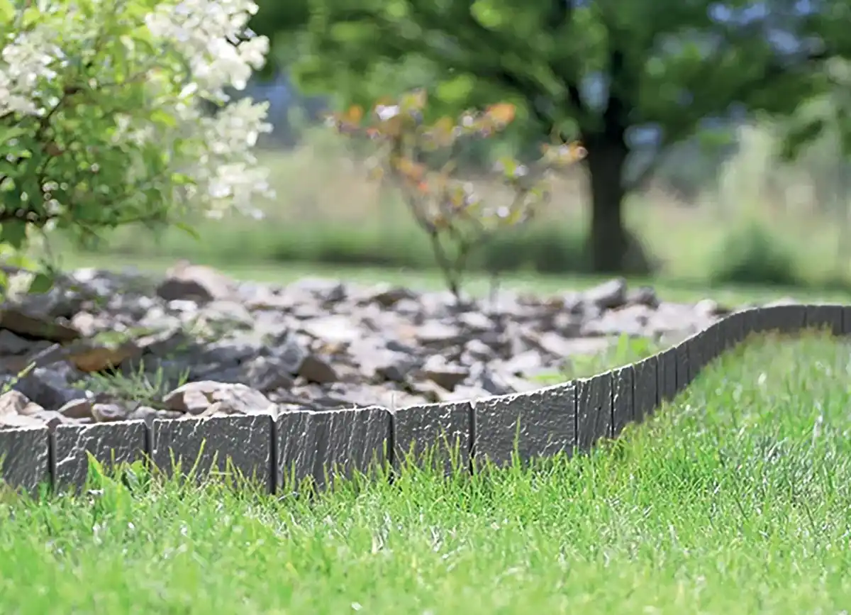 Bild 1 von Rasenkante Stone IBST 3,9m Anthrazit