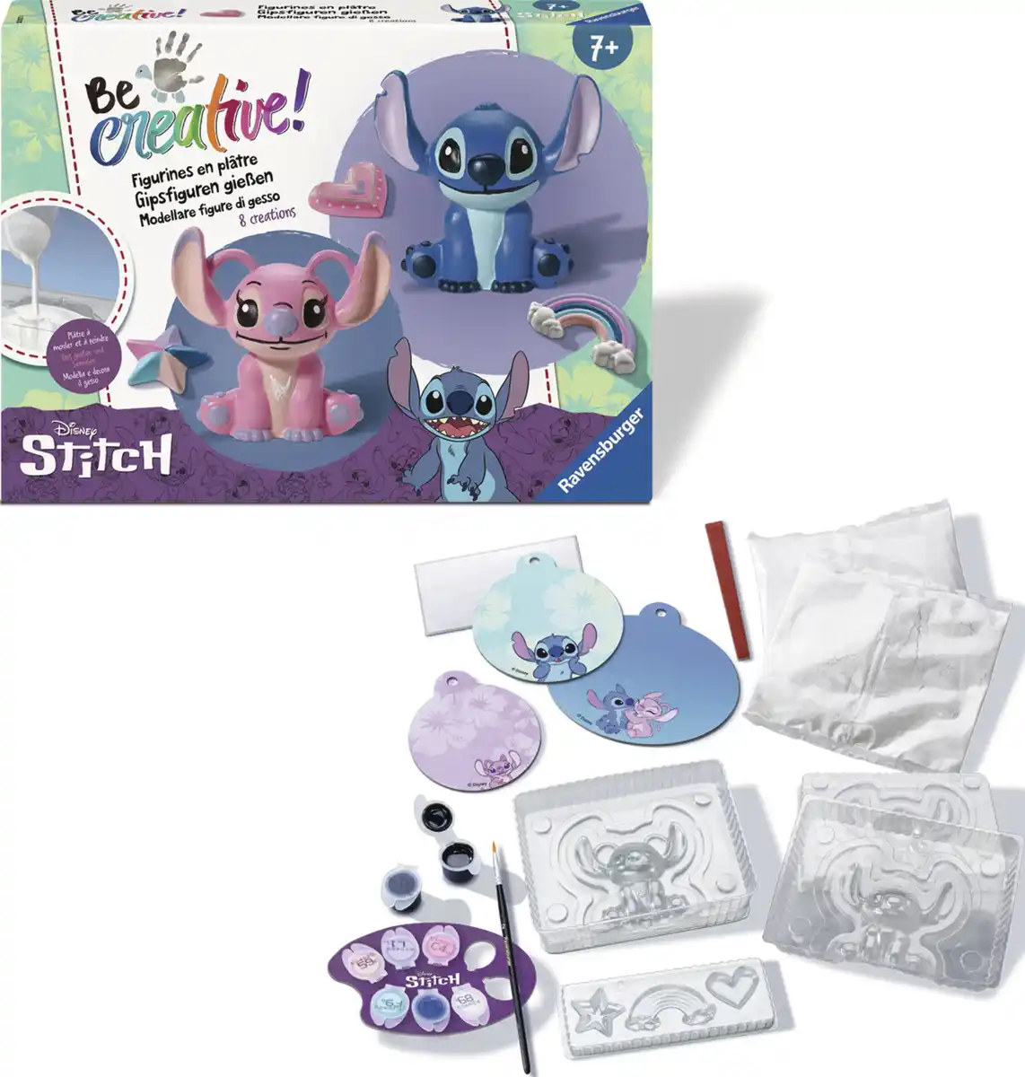 Bild 2 von Ravensburger Be Creative Gipsfiguren gießen Stitch