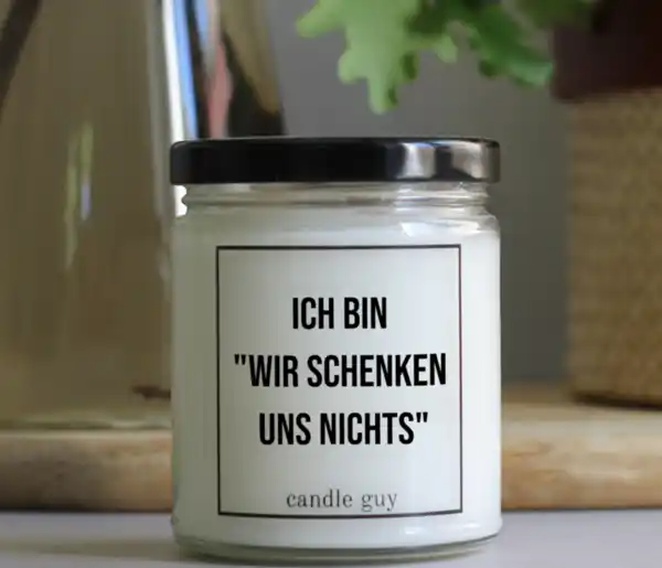 Bild 3 von candle guy Duftkerze "Wir schenken uns nichts"