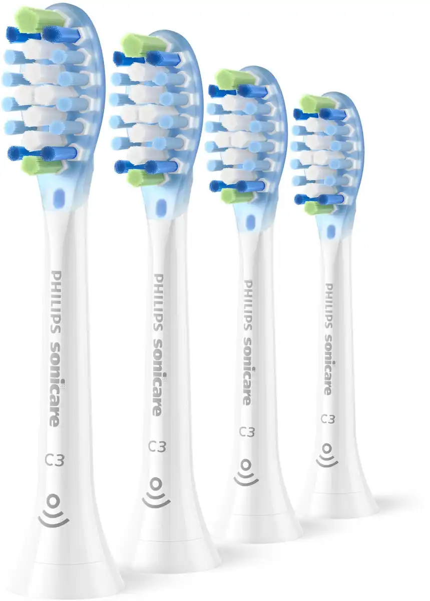 Bild 1 von PHILIPS Sonicare C3 Premium Plaque Defence Bürstenköpfe weiß 4er Pack