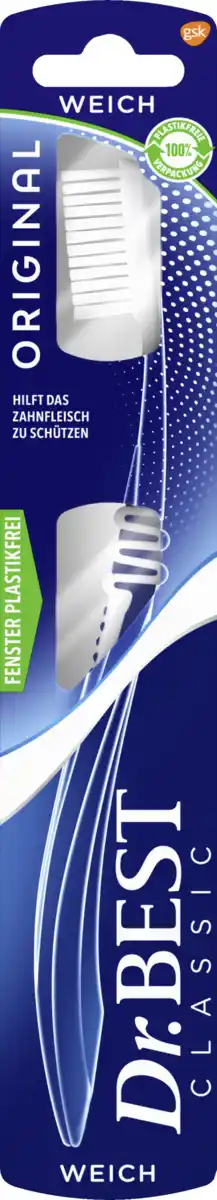 Bild 1 von Dr.BEST Classic Original Zahnbürste weich