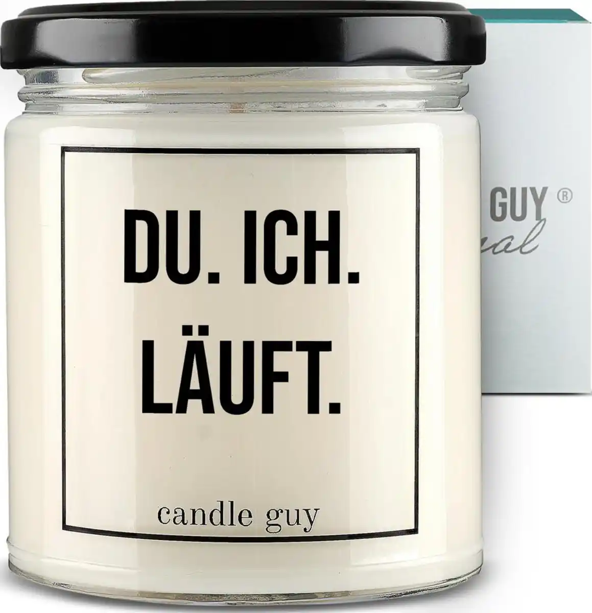 Bild 1 von candle guy Duftkerze "Du. Ich. Läuft."