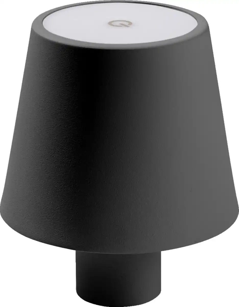 Bild 1 von IDEENWELT Akku Flaschenleuchte schwarz