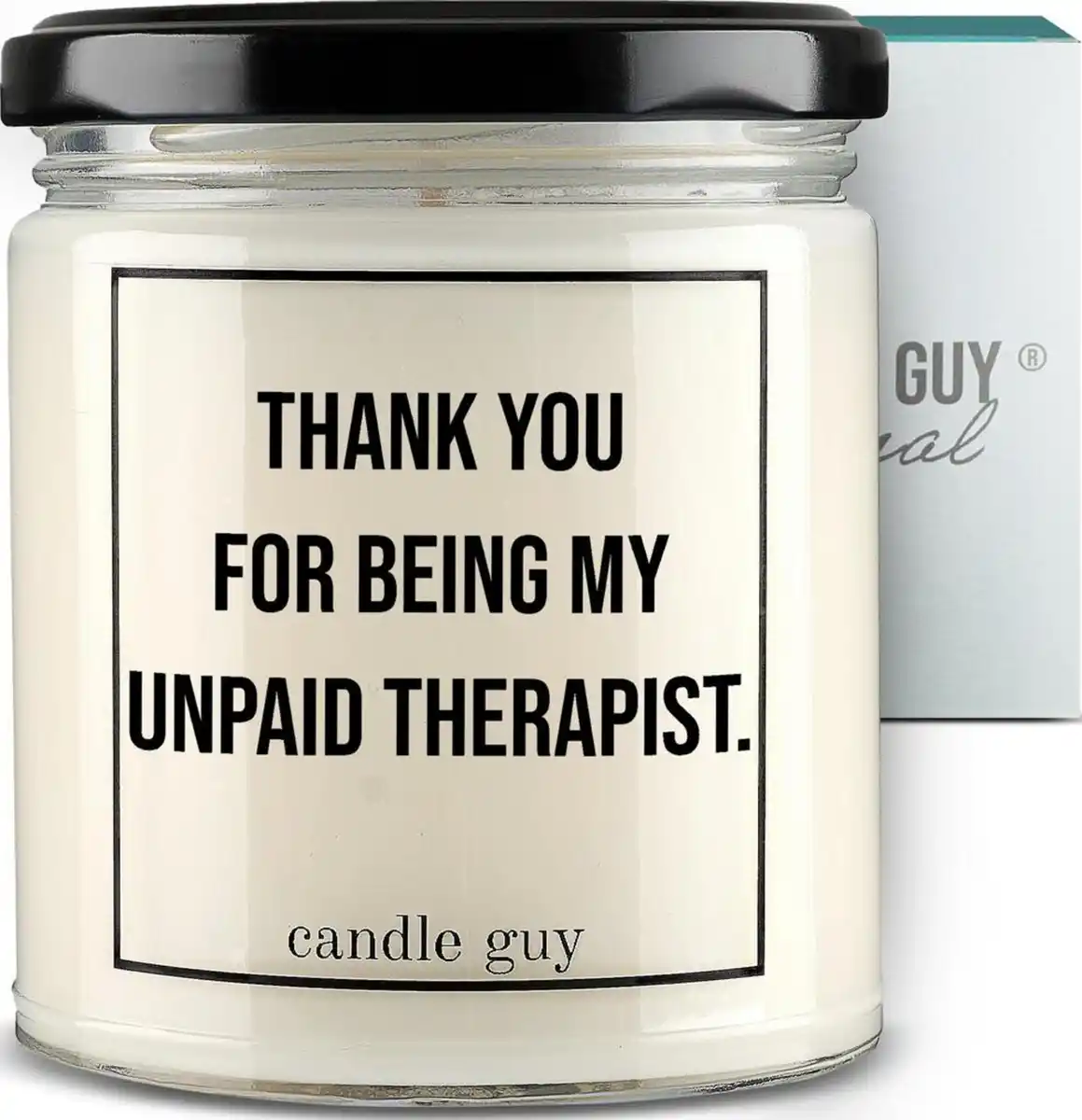 Bild 1 von candle guy Duftkerze" Thank you for being my unpaid therapist"