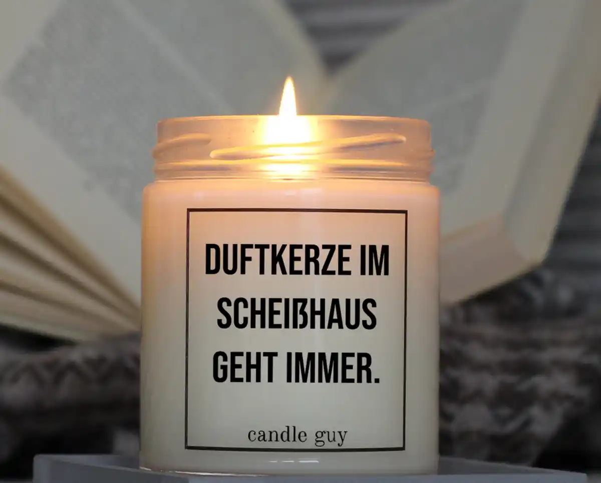 Bild 3 von candle guy Duftkerze "Duftkerze im Scheißhaus geht immer"