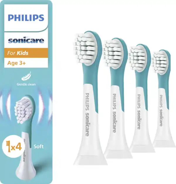 Bild 2 von PHILIPS Sonicare For Kids Bürstenköpfe 4-er Pack