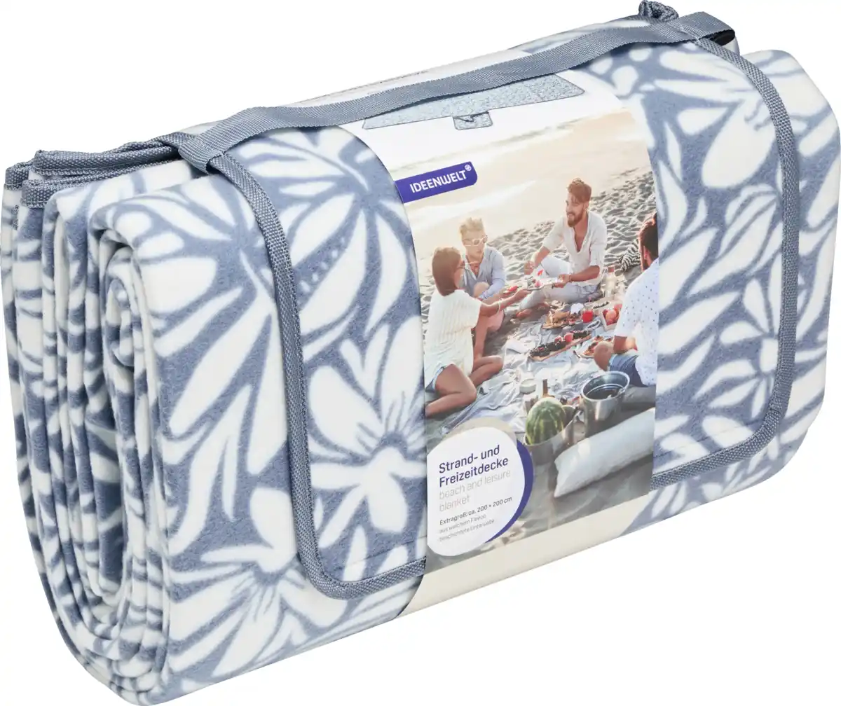 Bild 1 von IDEENWELT Strand- und Freizeitdecke Viereckig