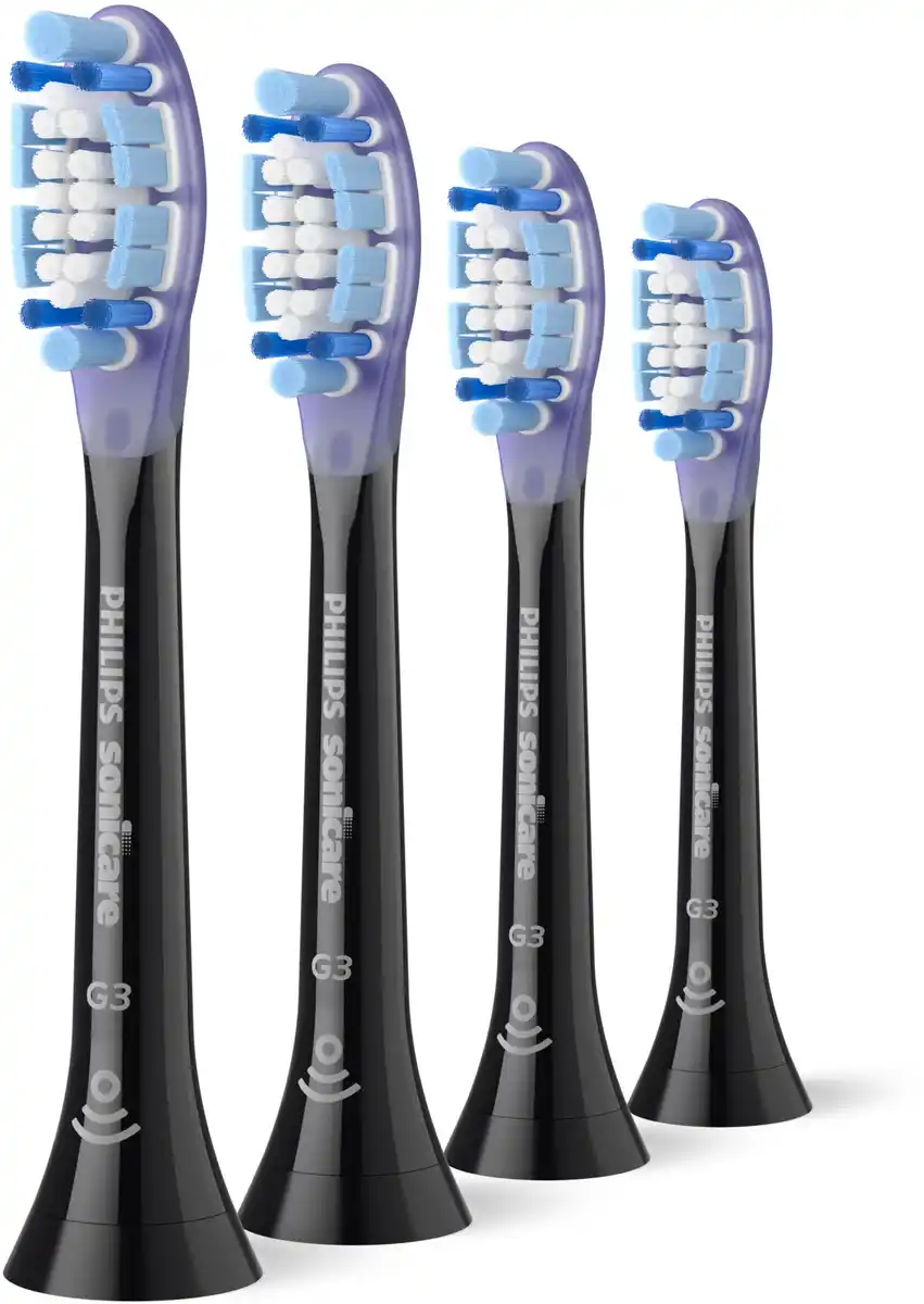 Bild 1 von PHILIPS Sonicare G3 Premium Gum Care Bürstenköpfe schwarz 4er Pack