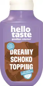 hello taste Schoko Sauce ohne Zuckerzusatz, 250 ml