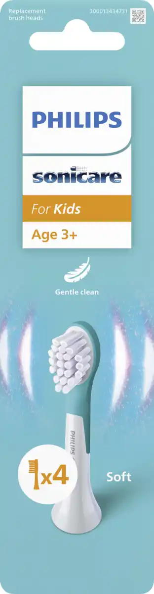 Bild 1 von PHILIPS Sonicare For Kids Bürstenköpfe 4-er Pack
