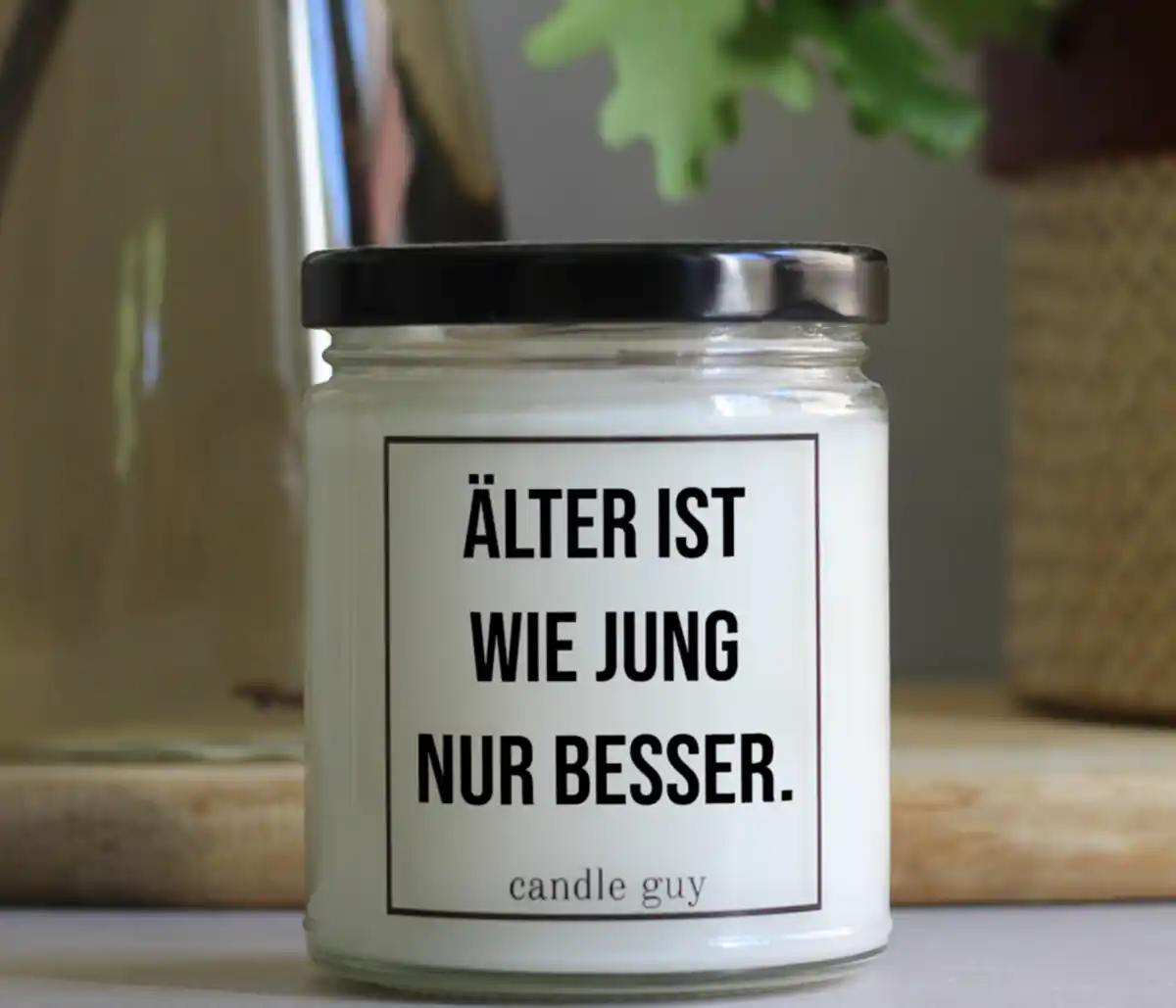 Bild 2 von candle guy Duftkerze "Älter ist wie jung nur besser"