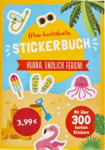 IDEENWELT Stickerbuch Endlich Ferien