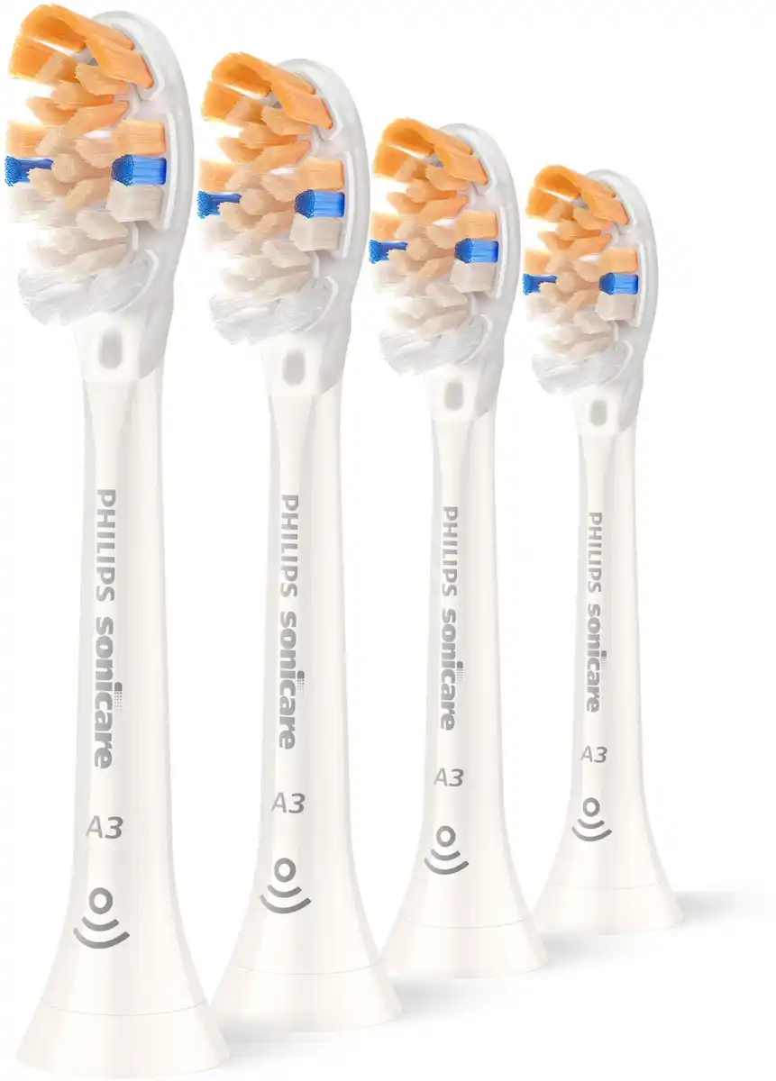 Bild 1 von PHILIPS Sonicare A3 ALL-IN-ONE Bürstenköpfe weiß 4er Pack