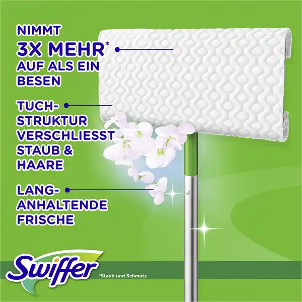 Bild 3 von Swiffer Dry Wischtücher trocken Nachfüllpackung mit Duft