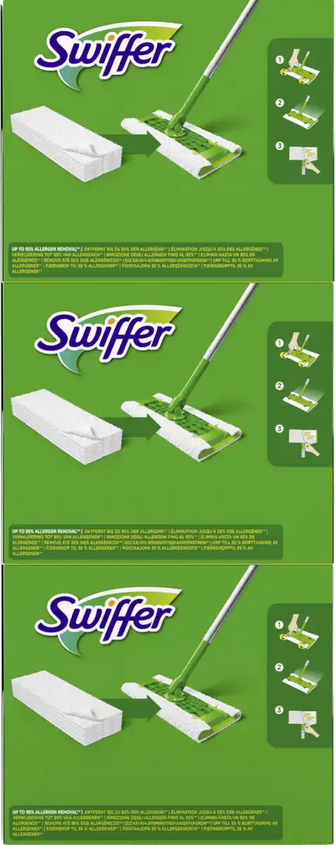 Bild 2 von Swiffer Dry Wischtücher trocken Nachfüllpackung mit Duft