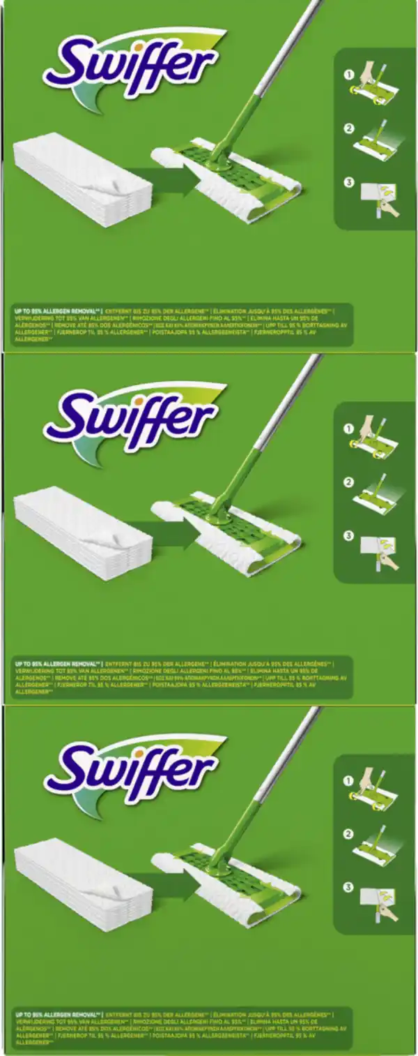 Bild 2 von Swiffer Dry Wischtücher trocken Nachfüllpackung mit Duft