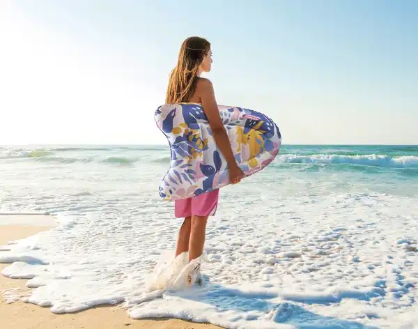 Bild 2 von IDEENWELT Bodyboard Koralle aufblasbar