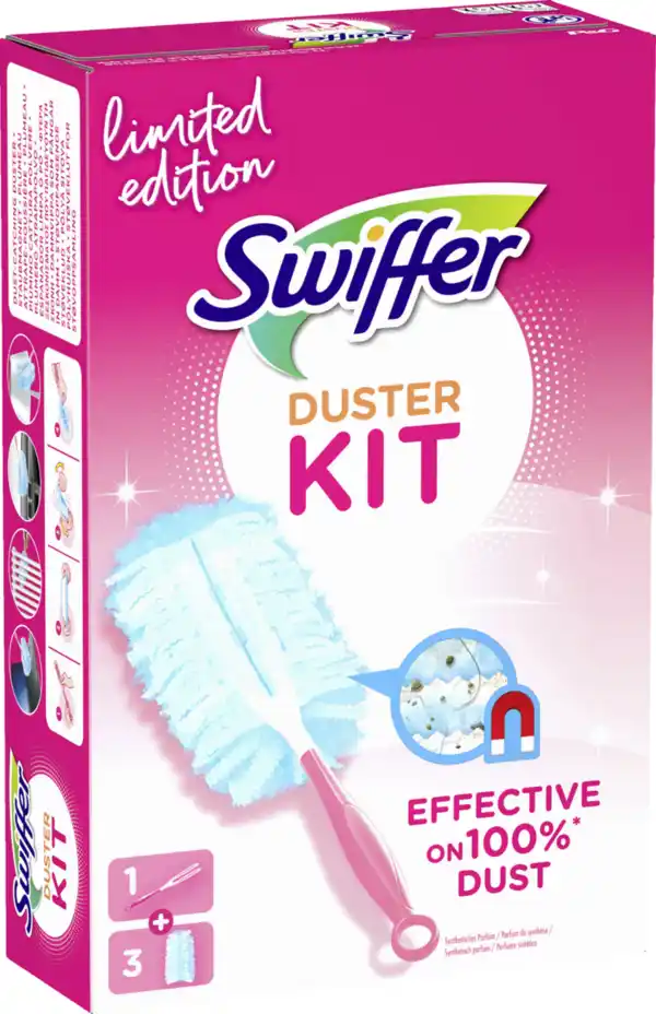 Bild 2 von Swiffer Staubmagnet Starterset Pink Limited