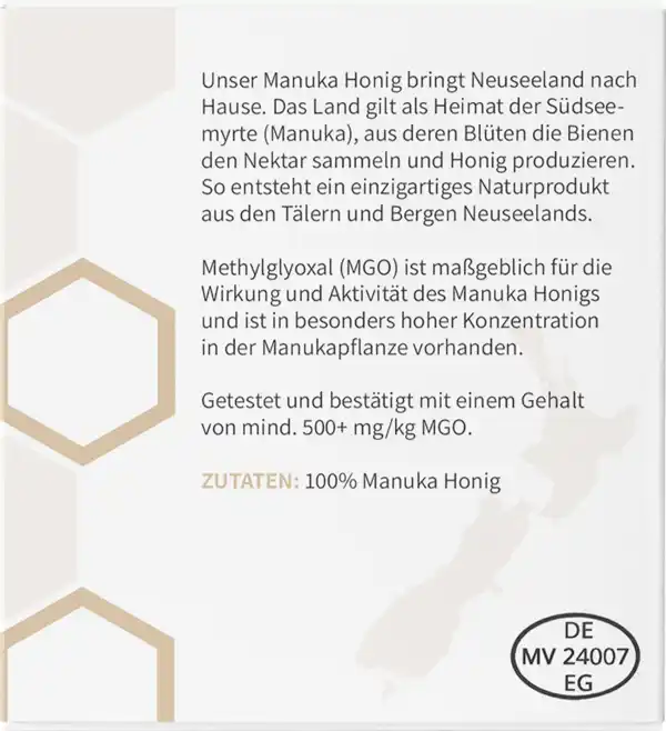 Bild 3 von bedrop Manuka Honig MGO 500+, 140 g