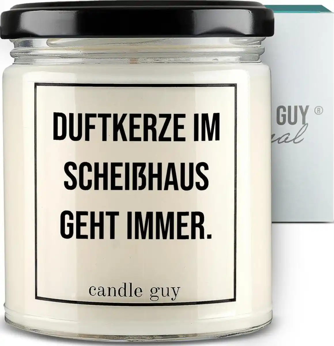 Bild 1 von candle guy Duftkerze "Duftkerze im Scheißhaus geht immer"