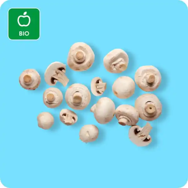 Bild 1 von   Bio-Champignons, Ursprung: Deutschland / Niederlande / Polen