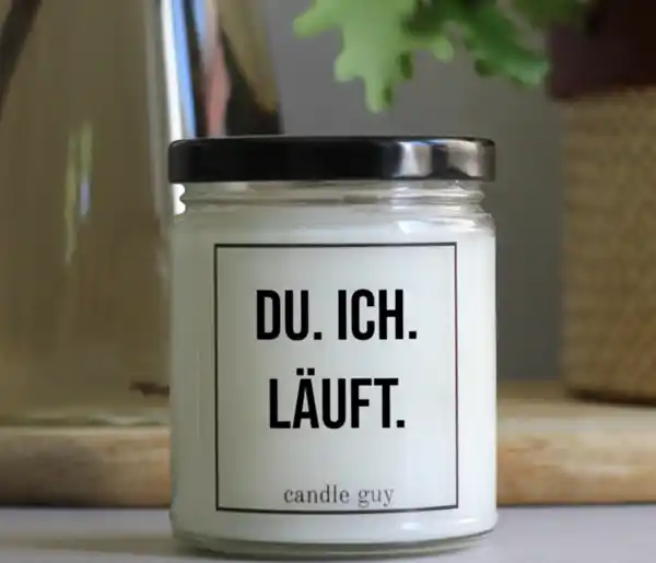 Bild 3 von candle guy Duftkerze "Du. Ich. Läuft."