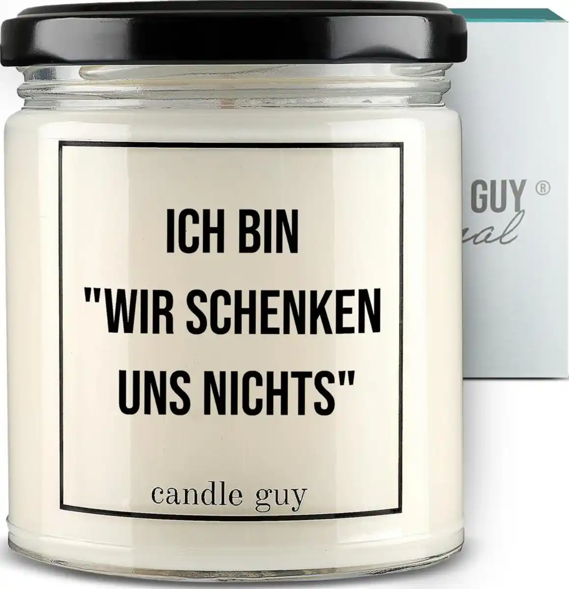 Bild 1 von candle guy Duftkerze "Wir schenken uns nichts"