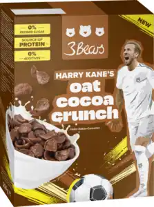3Bears Harry Kane's Oat Cocoa Crunch, 250 g