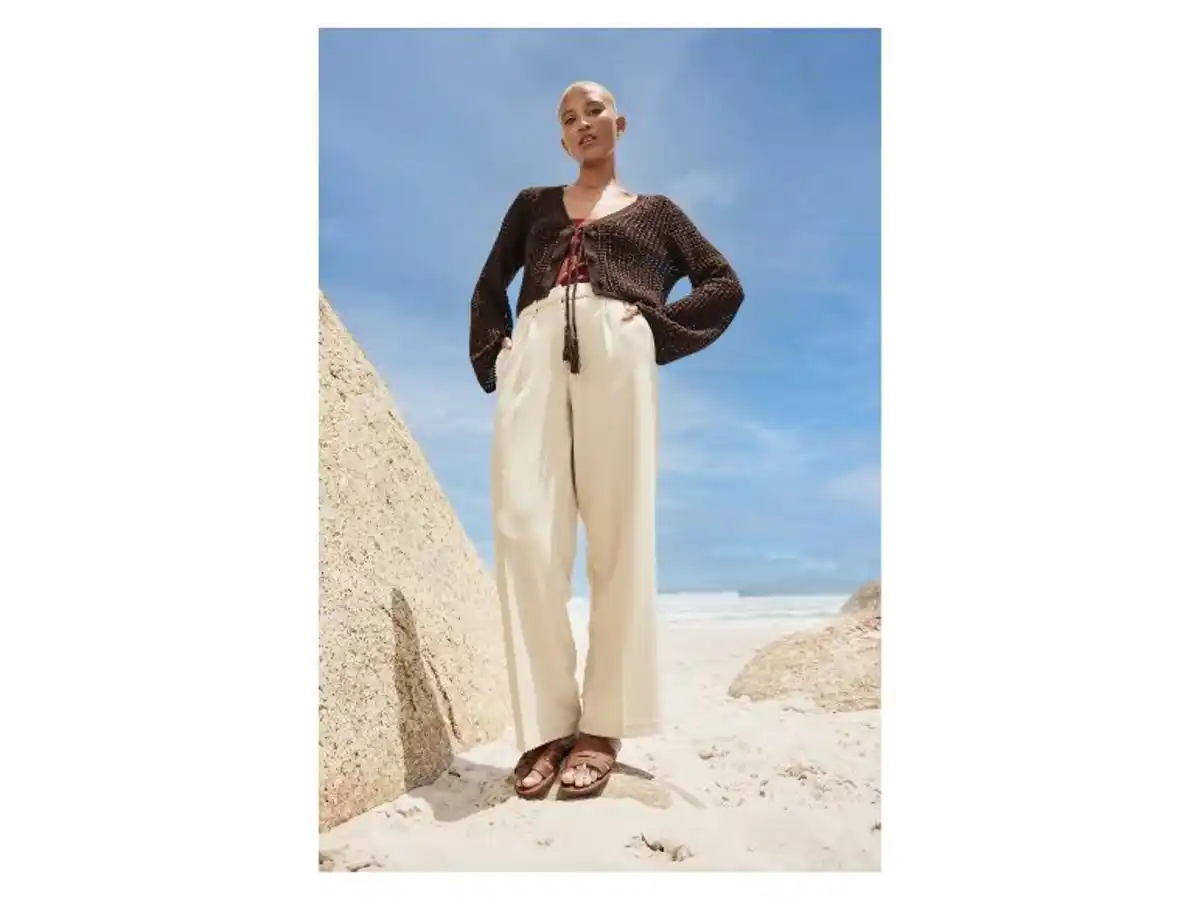 Bild 3 von esmara® Damen Ajour-Cardigan, in transparenter Optik