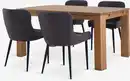 Bild 1 von OLDE L160 Tisch eiche + 4 PEBRINGE Stühle grau/schwarz