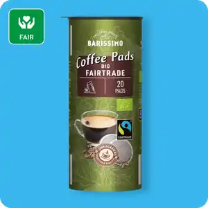 BARISSIMO Bio-Fairtrade-Kaffeepads
