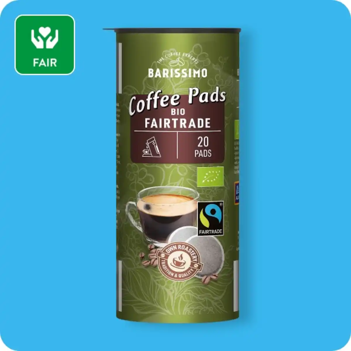 Bild 1 von BARISSIMO Bio-Fairtrade-Kaffeepads