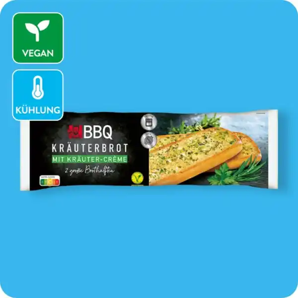 Bild 1 von BBQ Kräuter- oder Knoblauchbrot