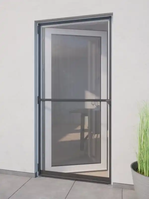 Bild 1 von Insektenschutzgitter NYORD 100x210 Tür grau