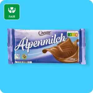 CHOCEUR Schokolade, Alpenmilch