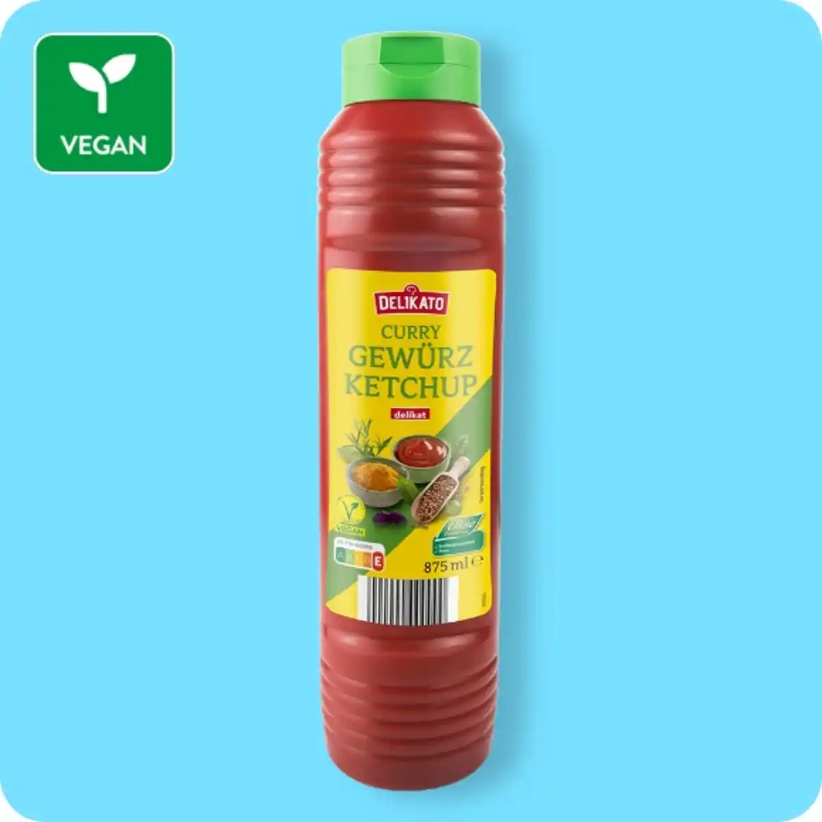 Bild 1 von DELIKATO Curry-Gewürzketchup, Delikat oder Scharf