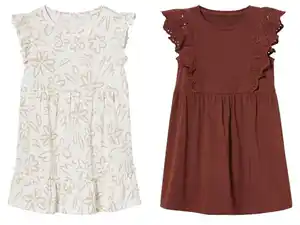 lupilu® Kinder Kleid, aus reiner Baumwolle