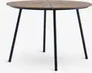 Bild 1 von Gartentisch RANGSTRUP Ø110 natur/schwarz