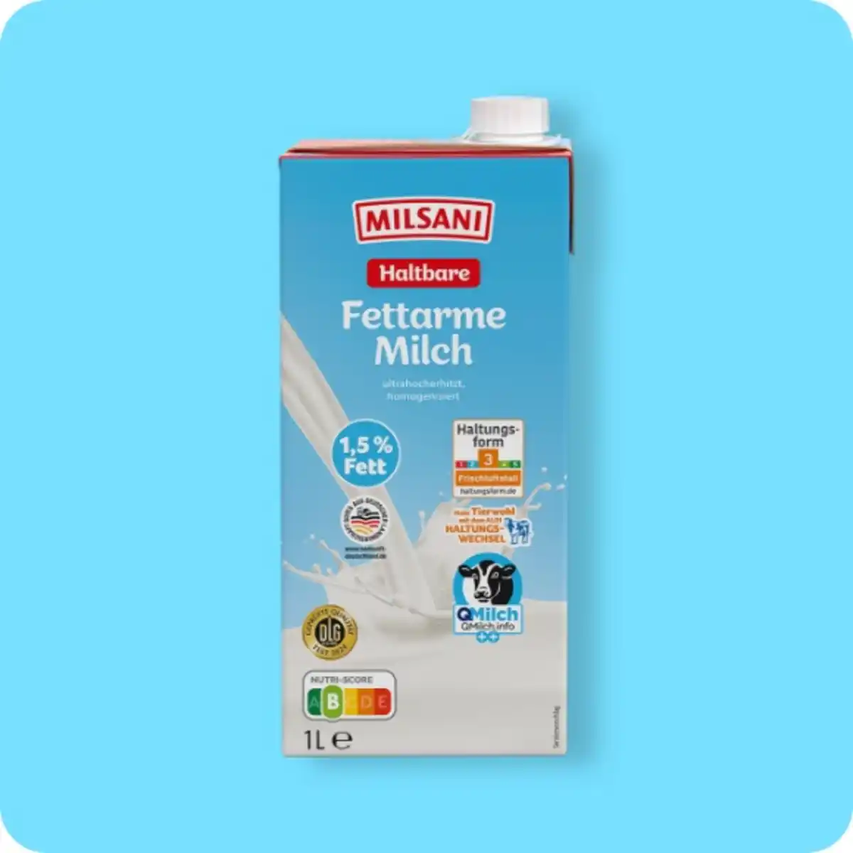 Bild 1 von MILSANI H-Milch,  1,5 % Fett