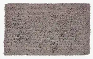 Badematte ROSVIK 70x120 Chenille grau