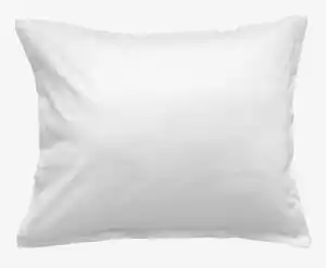 Satin-Kissenbezug SALLY Satin 80x80 weiß