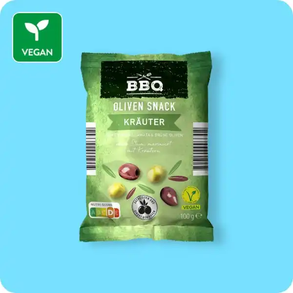 Bild 1 von BBQ Oliven-Snack, Verschiedene Sorten
