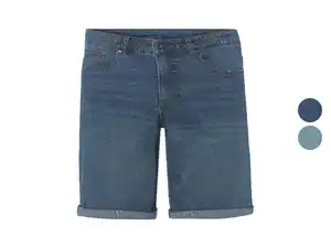 LIVERGY® Herren Jeansshorts, mit normaler Leibhöhe
