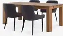 Bild 1 von OLDE L200 Tisch eiche + 4 PEBRINGE Stühle grau/schwarz