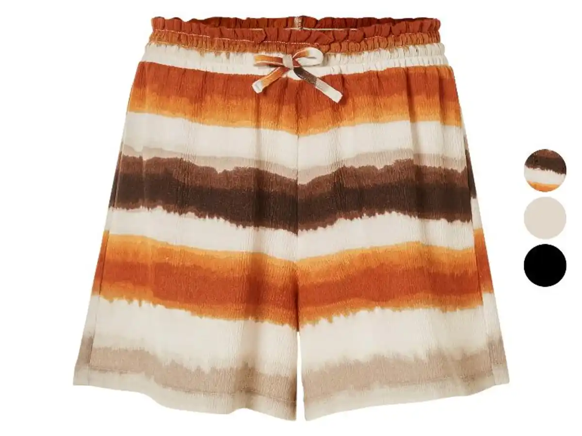 Bild 1 von esmara® Damen Shorts, aus angenehm weichem Crinkle-Jersey